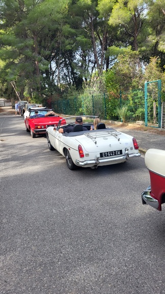 Séminaire d'entreprise en cabriolet